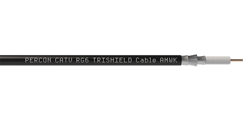 RG 6 CatV TRISHIELD